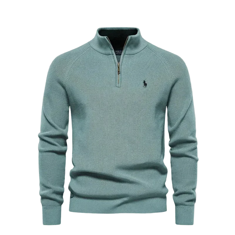 Suéter Polo Ralph Lauren Premium Meio Ziper